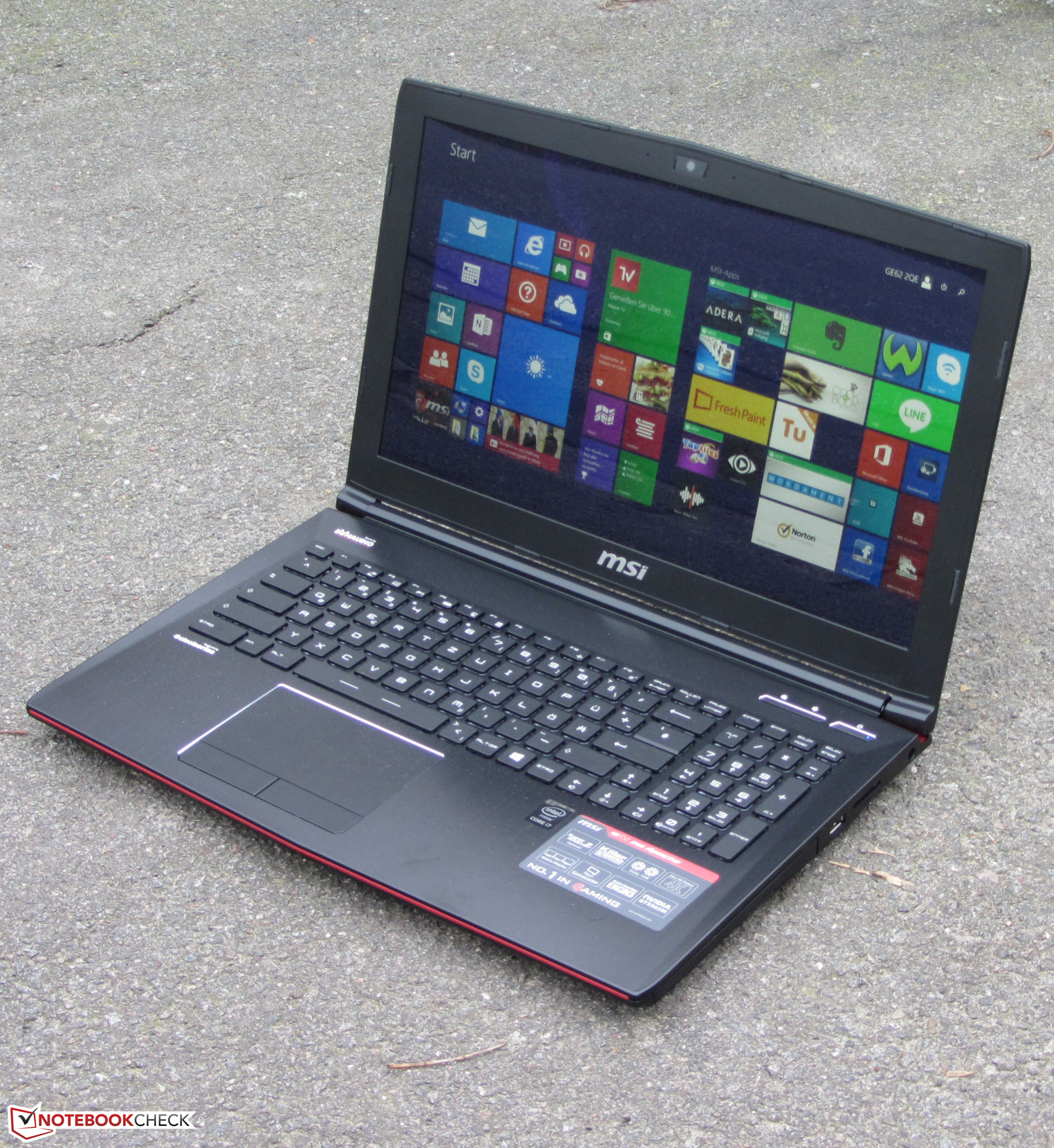 MSI GE62 GTX 970M Notebook Review  NotebookCheck.net Reviews