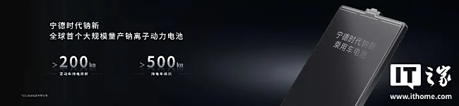 CATL sodium-ion battery specs promise 500 km range and fast charging.