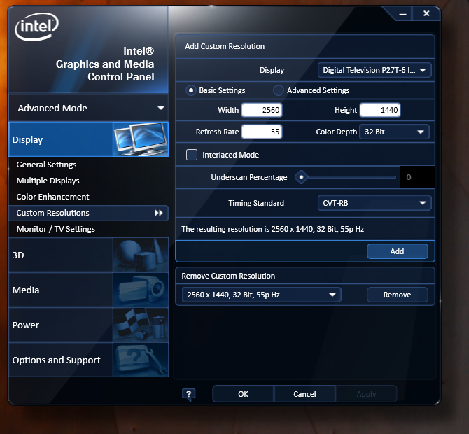   Intel Hd Graphics 3000  -  3