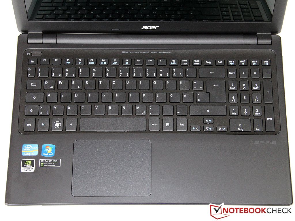 Review Acer Aspire V5-571G Notebook - NotebookCheck.net Reviews