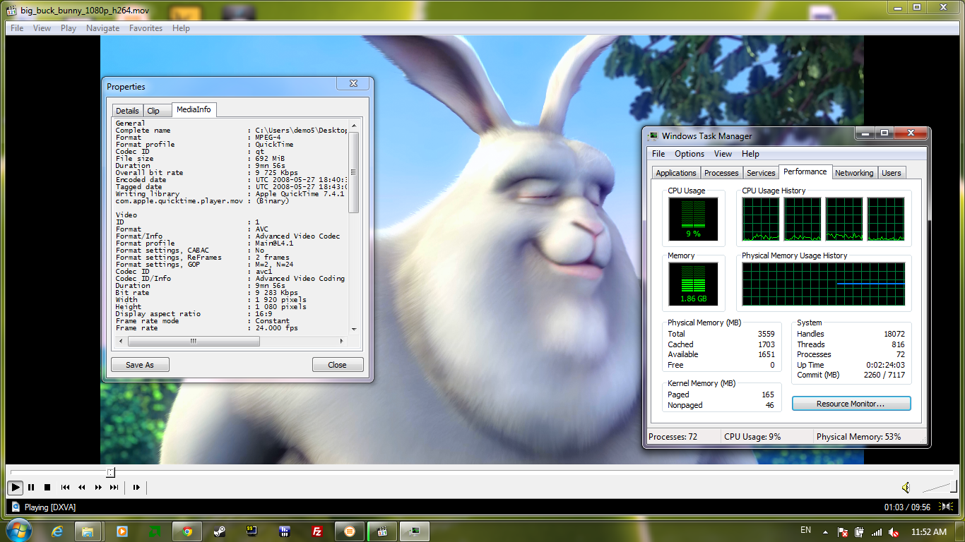Big buck bunny 1080p mp4