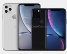 Spot the difference: The iPhone XI and XI Max (Image source: CashKaro)