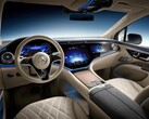 Mercedes has shared the first look inside the 2023 EQS SUV. (Image source: Mercedes-Benz)