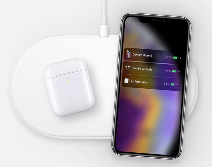 A recently updated image of AirPower was leaked on the Australian Apple website - noteably, it only shows two devices charging at once. (Source: Apple)