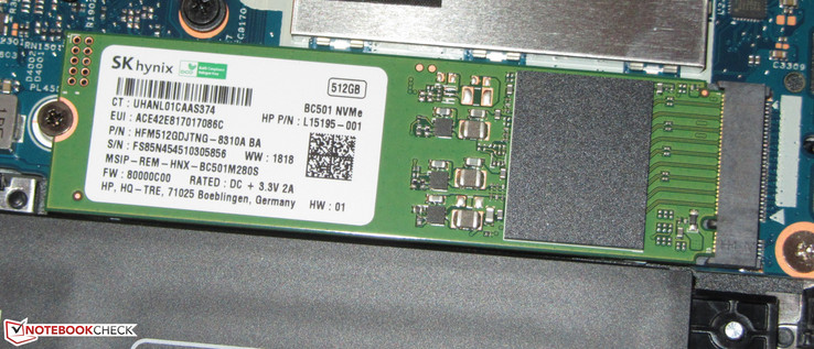The NVMe SSD