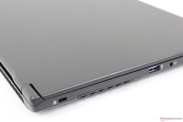 Chassis is slightly thicker than competing ultra-thin gaming laptops but with a smaller footprint