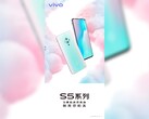 The Vivo S5 has a different angle on the square-cam trend. (Source: Weibo)