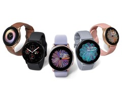 The Galaxy Watch Active 2 is one of two Samsung smartwatches to receive new features this month. (Image source: Samsung)