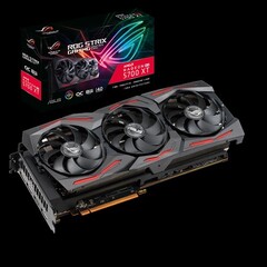 The ASUS ROG STRIX Radeon RX 6800 XT could offer a major upgrade over the current AMD flagship, the RX 5700 XT (Image source: ASUS)