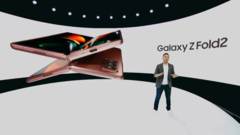 The Galaxy Z Fold2 is revealed. (Source: Samsung)