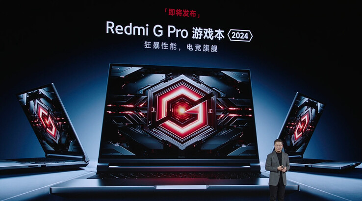 Teaser image of the new laptop from the event (Image source: Xiaomi)