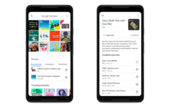 Initial release of Google Podcasts for Android (Source: Google)
