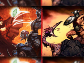 The new Heretic + Hexen game bundle comes with upgraded textures, modern accessibility tools, and an updated soundtrack by Andrew Hulshult. Pictured - official game artwork. (Image source: Steam - edited)