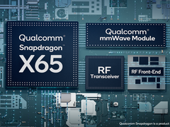 The X65 modem ushers in “5G phase 2.&quot;(Image Source: Qualcomm)