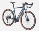 The Intersport Nakamura E-GRAVEL bike has up to 100 km (~62 miles) of assistance range. (Image source: Intersport)