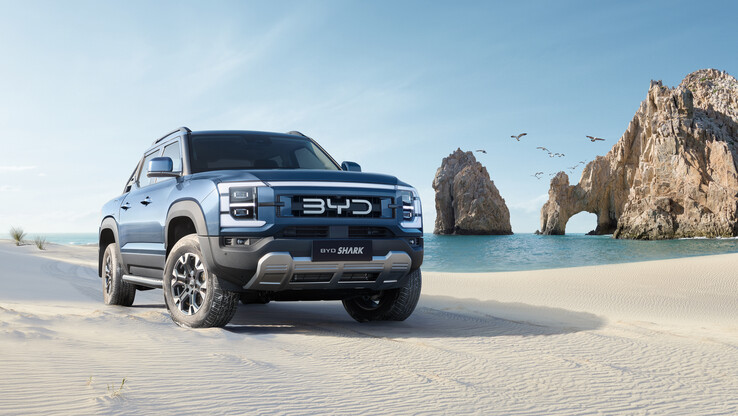 BYD launched its Shark electric pickup truck in Mexico in May 2024. (Image source: BYD)