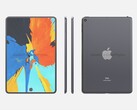 The iPad mini 6 looks a lot like the iPad Pro series. (Image source: Pigtou & @xleaks7)