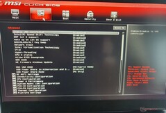 MSI Vector GP76 BIOS: unlocked