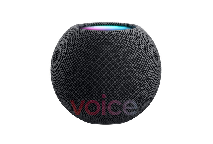 The HomePod Mini's other rumored colorway... (Source: Voice)