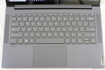 Exact same keyboard as found on the IdeaPad S940 with some secondary functions switched arounds