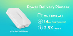 The RAVPower 14mm PD wall charger. (Source: RAVPower)