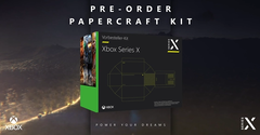 The Papercraft pre-order kit will only be available in Germany. (Image source: Microsoft)