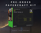 The Papercraft pre-order kit will only be available in Germany. (Image source: Microsoft)