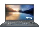 MSI Prestige 14 Evo professional laptop (Source: MSI)