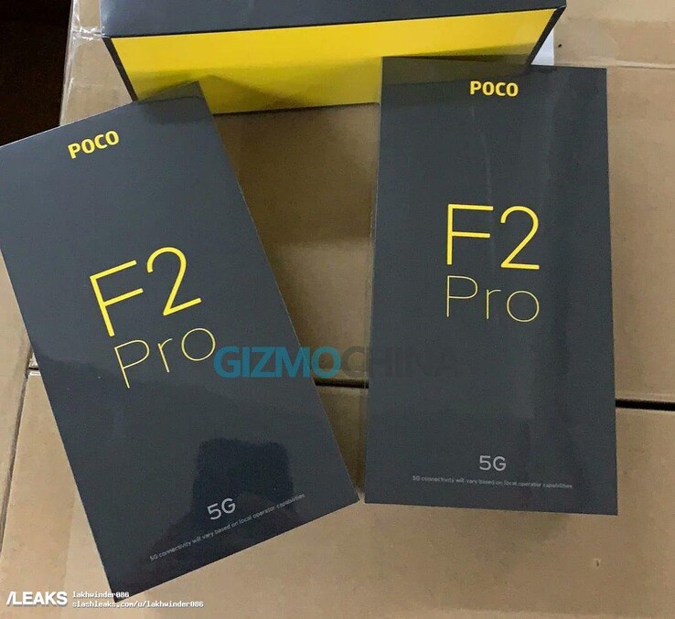 Poco F2 Pro confirmed to support 5G (image via Slashleaks)