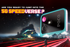 Breaking News The POCO M6 Pro 5G would be the main member within the POCO M6 series. (Image source: POCO)