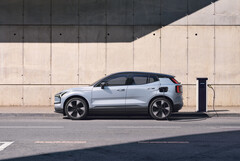 Future Volvo EVs will connect to their chargers using Tesla&#039;s NACS plug. (Image source: Volvo)