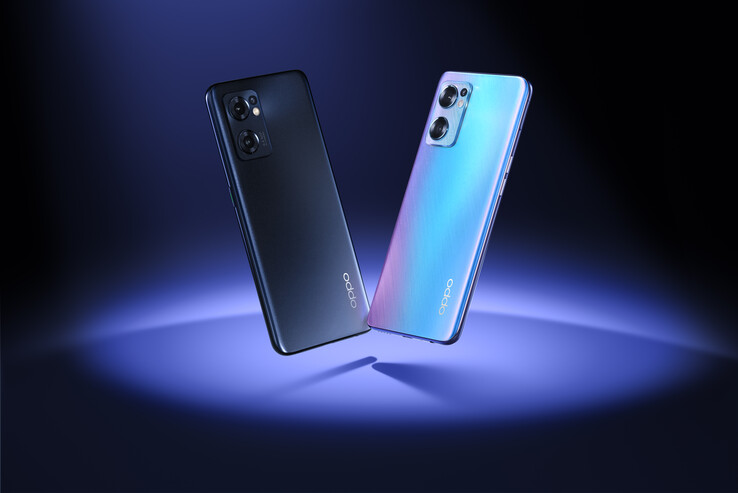 The Find X5 Lite comes in Startrails Blue or Starry Black colorways. (Source: OPPO)