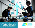 The Nomadeec telemedicine platform will be showcased during CES 2018. (Source: VRFocus)
