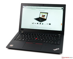 In review: Lenovo ThinkPad A285. Test model courtesy of Lenovo Germany.