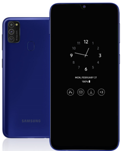 The Samsung Galaxy M21. Image via Samsung