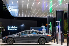 Mercedes-Benz is taking the fight to Tesla&#039;s Supercharger network, but it has a long battle ahead. (Image source: Mercedes-Benz)