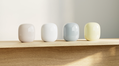 The Google Nest Wifi Pro comes in four colours. (Image source: Google)