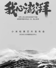Xiaomi &quot;Pinecone&quot; processor launch event invite for February 28, name not confirmed yet
