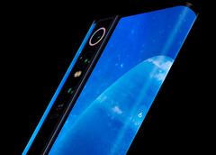 Xiaomi&#039;s first foldable smartphone may see the light of day this month, Mi Mix Alpha pictured. (Image source: Xiaomi)