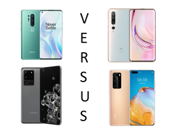In review: Samsung Galaxy S20 Ultra vs Huawei P40 Pro vs OnePlus 8 Pro vs Xiaomi Mi 10 Pro. Review units provided by Samsung Germany, Huawei Germany, and Trading Shenzhen.