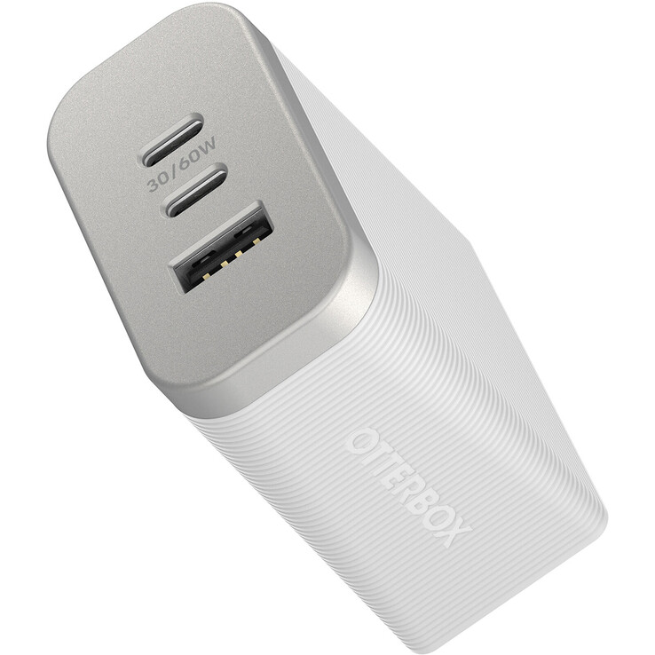The OtterBox Premium Pro Fast Wall Charger 72 W Triple Port. (Image source: OtterBox)