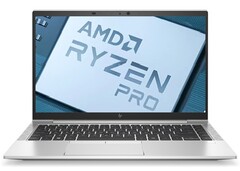 An AMD Ryzen 7 PRO 5850U chip was tested inside an HP EliteBook 845 G8. (Image source: HP (G7 model)/AMD - edited)