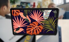 The Realme Pad boasts of having an 82.5% screen-to-body ratio. (Image source: Realme/various (see sources) - edited)