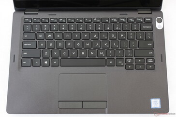 Identical keyboard layout to the Latitude 7400 2-in-1