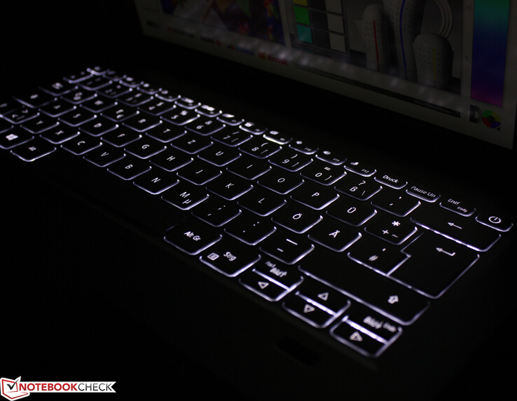 A must-have in this price category; keyboard backlight.