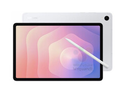 The Galaxy Tab S11 in one of its two proposed launch colours. (Image source: via Roland Quandt & WinFuture)