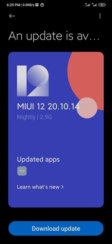 The first Android 11 build for tucana is 20.10.14. (Image source: Adimorah Blog)