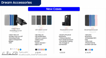 Official Galaxy S8 and S8+ accessories