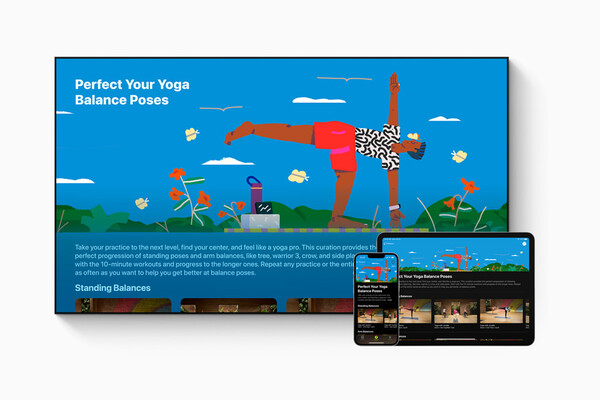 Fitness+ Collections across Apple TV, iOS and iPadOS. (Image source: Apple)