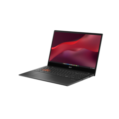 The Asus Chromebook Vibe CX55 Flip is a convertible Chromebook equipped for cloud gaming. (All images via Asus)
